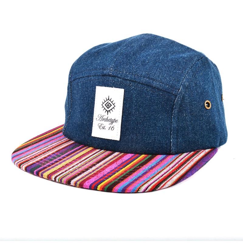 пользовательские 5 панельных шляп оптом, фарфоровая шапка и шляпа