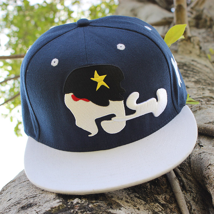 custom design hat,cheap flat brim snapback cap
