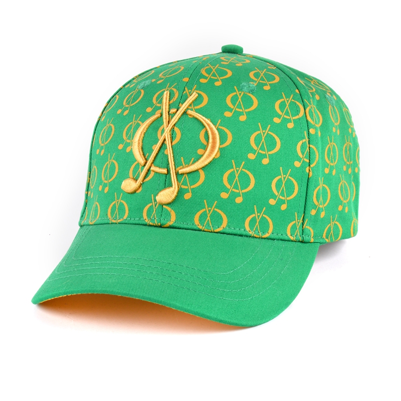 logotipo de diseño de gorras de béisbol bordado puff personalizado