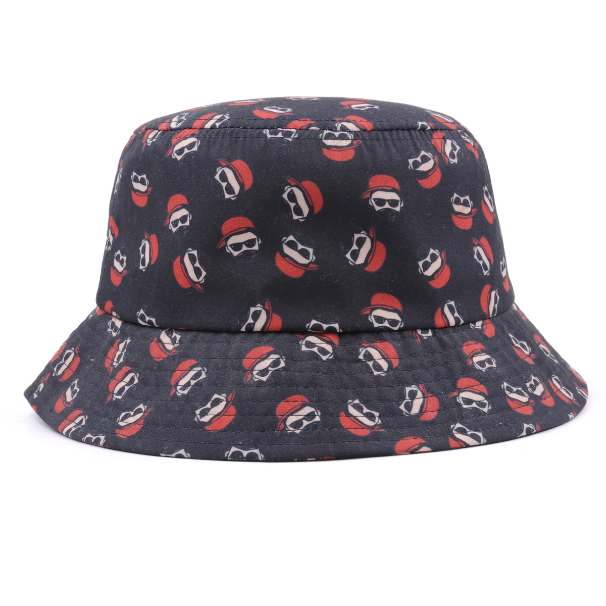 design simples impressão balde chapéus personalizados