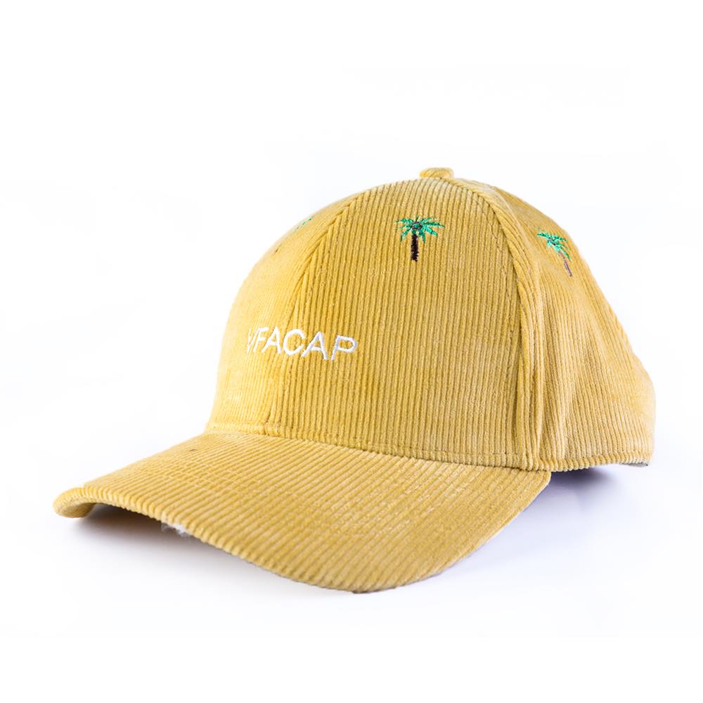 diseño vfa logo gorras de béisbol de pana personalizado