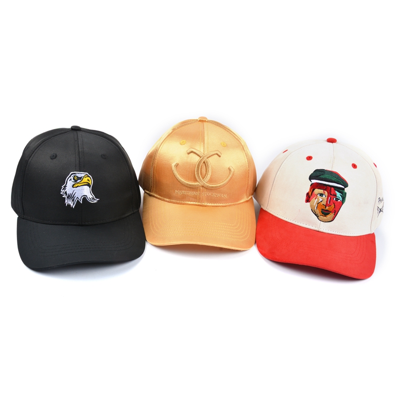 bordado logo personalizado propia gorra de beisbol