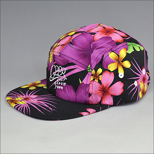 цветочные 5 панели Snapback шляпы
