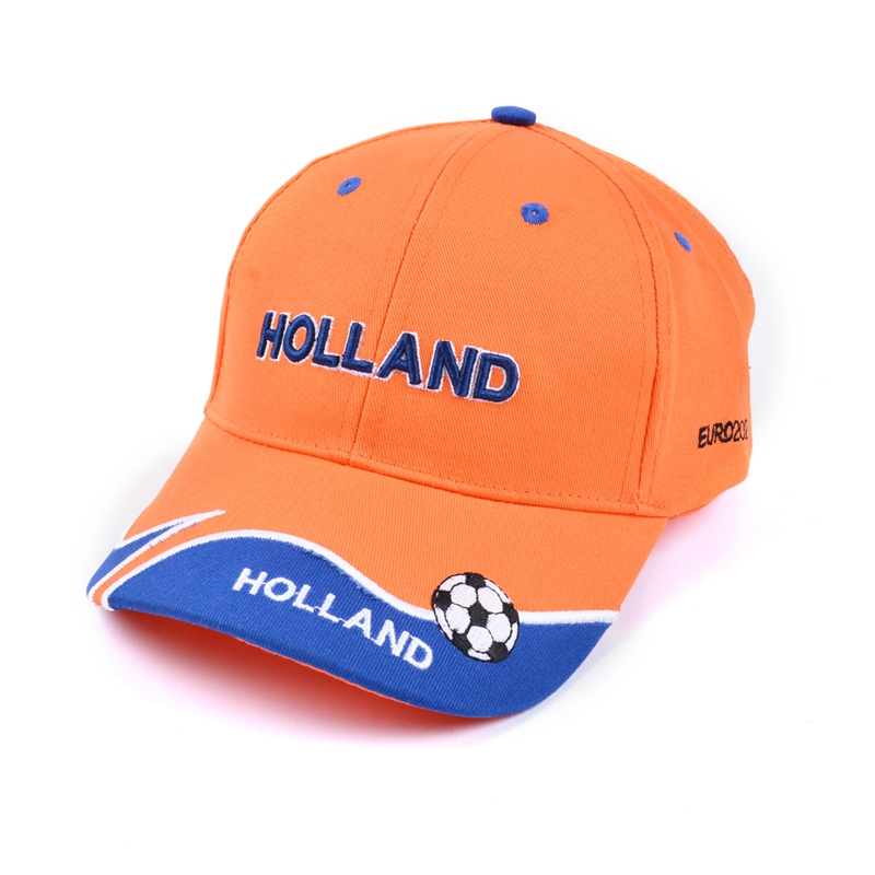 كرة القدم التطريز شعار قبعة بيسبول