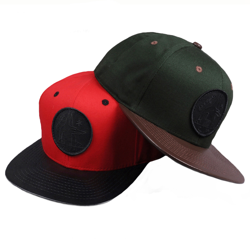 hoge kwaliteit hoed leverancier, aangepaste borduurwerk snapback hoeden