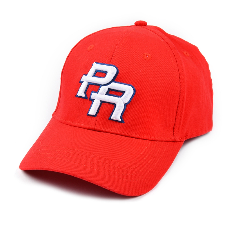 letters embroidery sports red fitted baseball hats custom