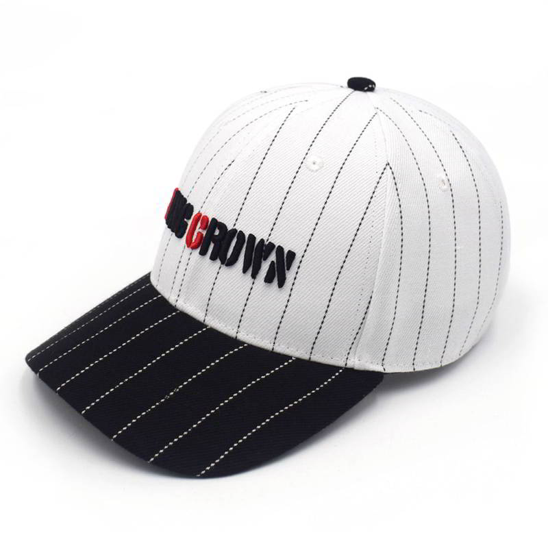 bordados de hojaldre aungcrown logo gorras de béisbol personalizadas