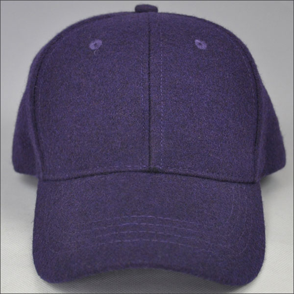 purple metal strap back baseball cap