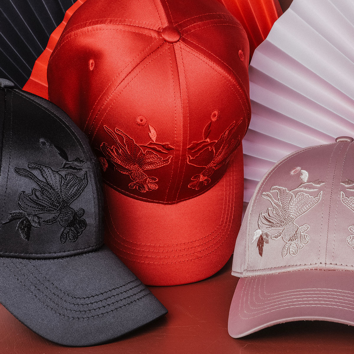 vfacaps chinoiserie borduurwerk baseball hoeden ontwerpen