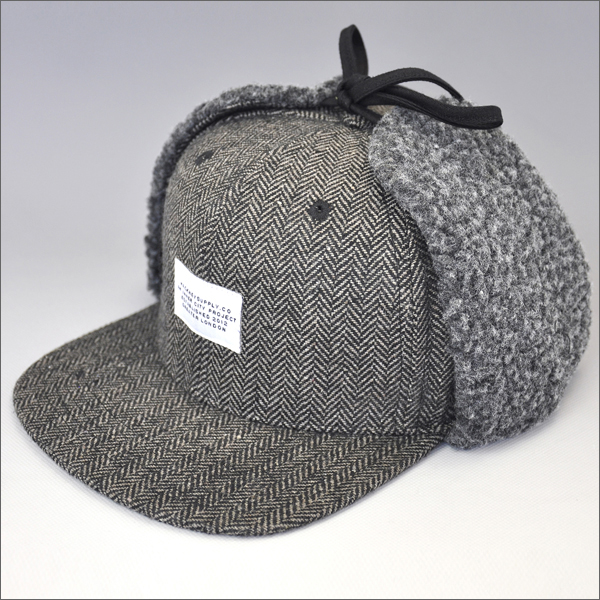 зимняя шерсть Snapback шляпа