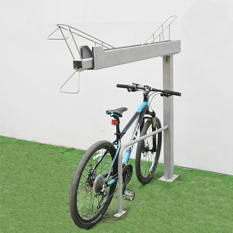 CapaCITY two-tier bicycle rack