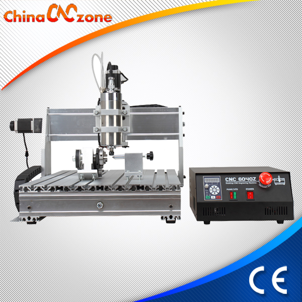 ChinaCNCzone CNC Router 6040 4 axes CNC Milling Machine bricolage