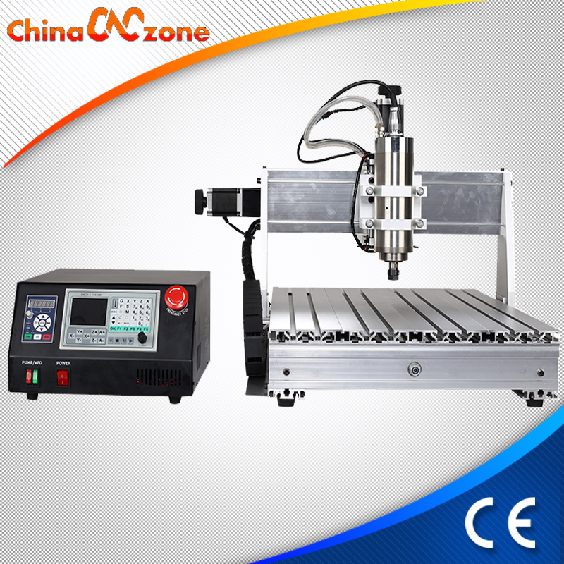 China 3 CNC6040 máquina de eixos Mini CNC Venda com DSP Controller (1500W ou 2200W Spindle)