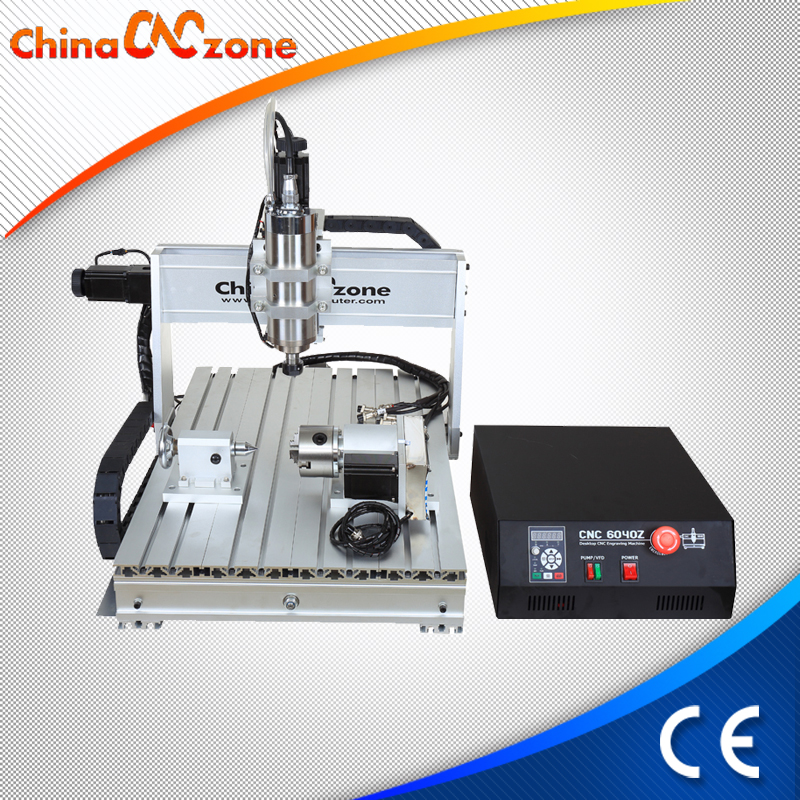 ChinaCNCzone Krachtige 4 Axis CNC 6040 Router Kleine CNC Machine met USB-controller (1500W of 2200W)