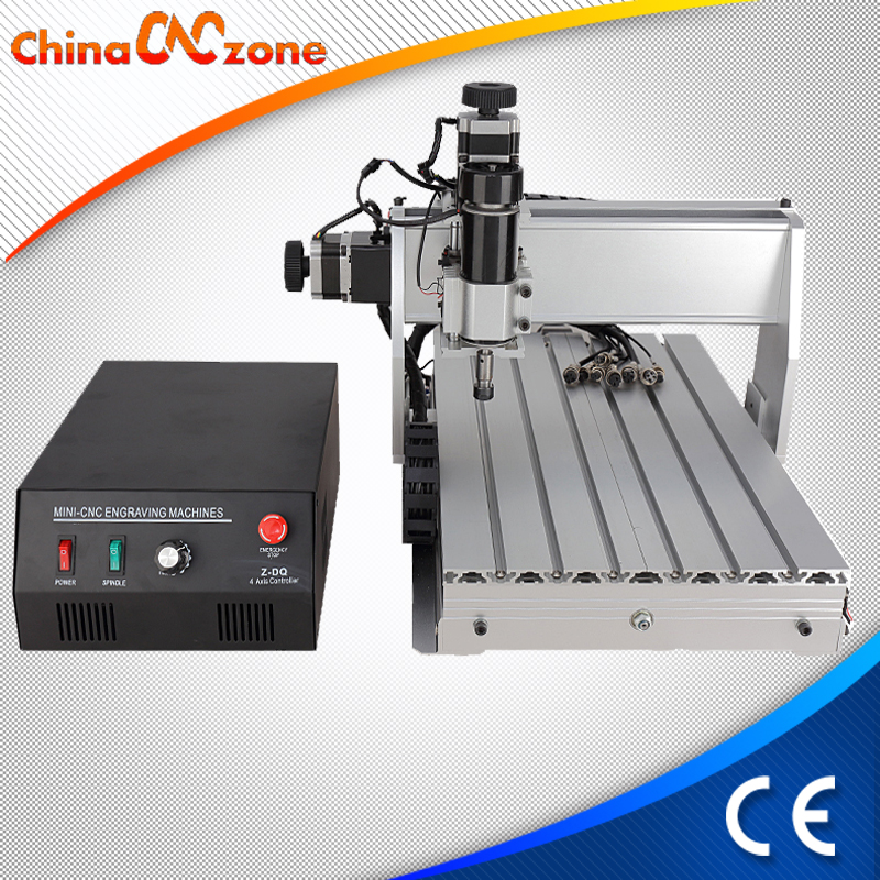 Mini Desktop CNC Machine 3040 3 Axis For Milling Engraving with 500W DC Spindle