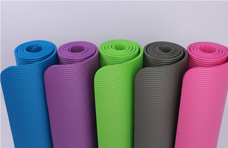 China exercise fitness  High density NBR Yoga mat supplier