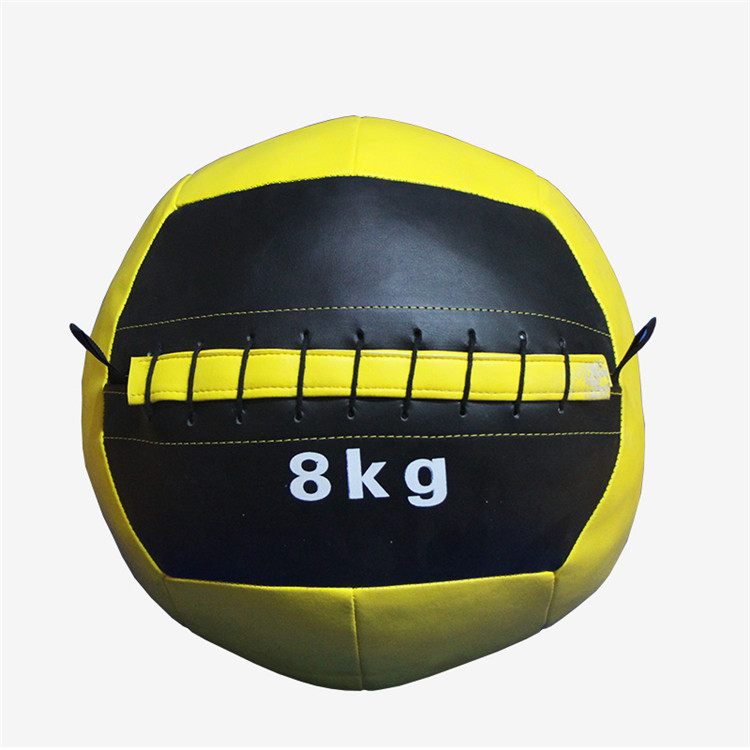 Colorful PU wall ball for strength training