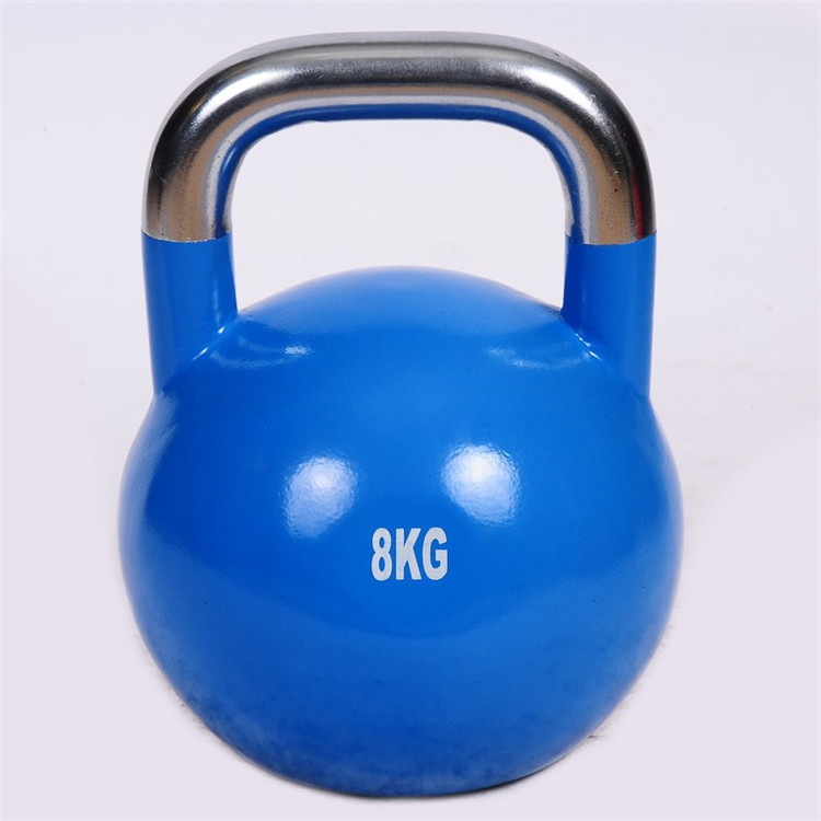 Competitie Kettlebell Custom Logo Steel Color Competition Kettlebell