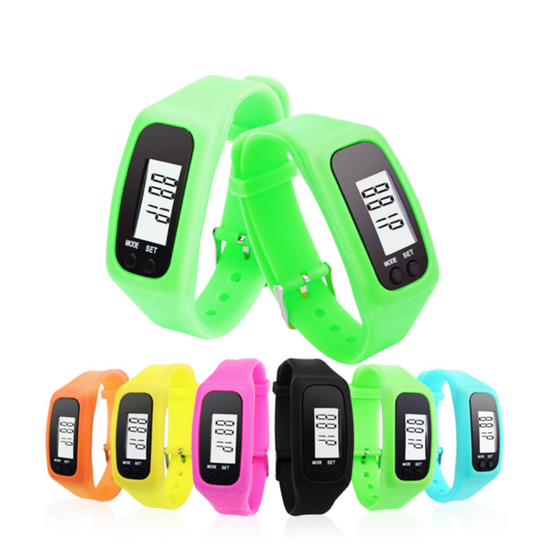 Digital Pedometer Best Pedometer for Walking Accurately Track Steps and Miles Multi function Portable Sport Pedometer