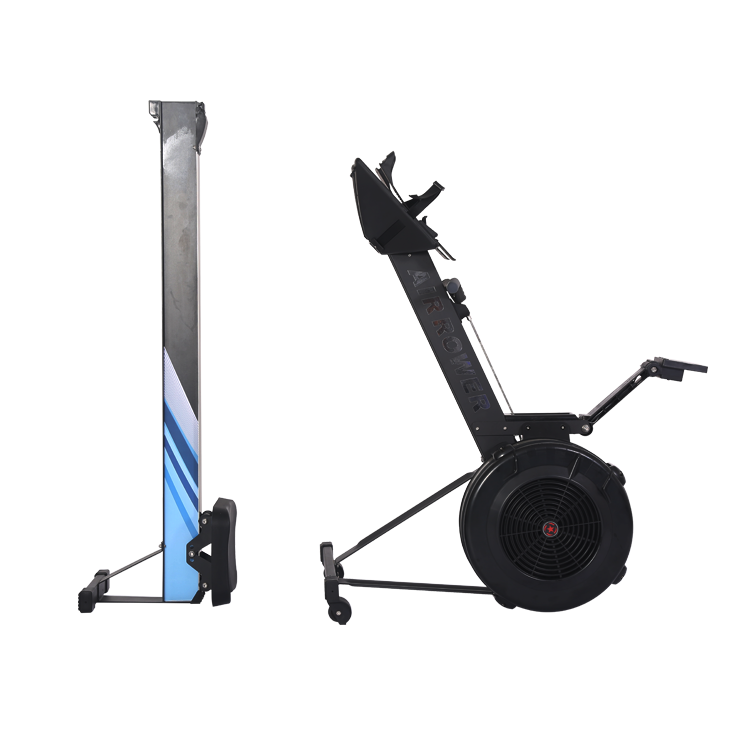 New design indoor professional strength gym fitness air rowing machine