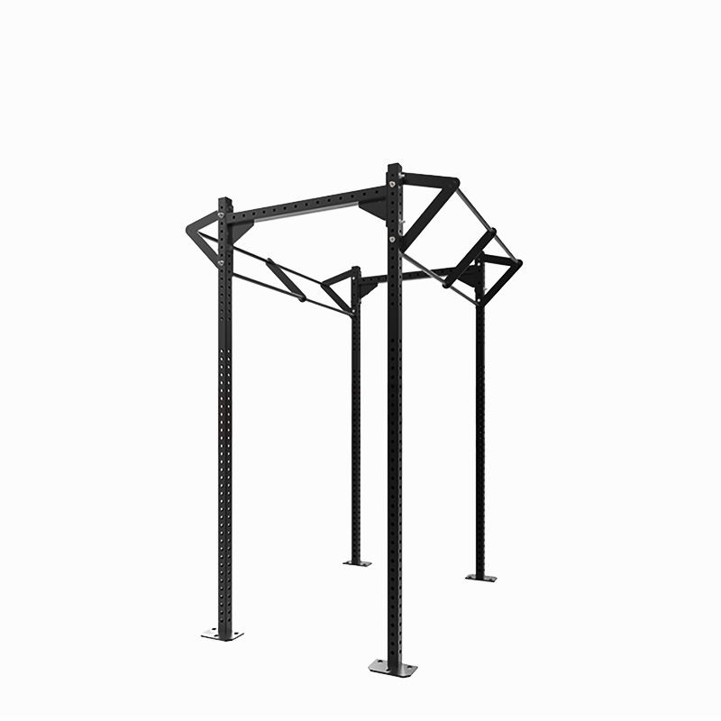 Power Rack With Optional Dip Attachment CF For Pull Up Commercial High Capacity Power Cage