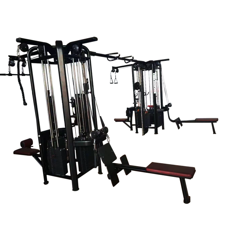Professionele multi Jungle 8 stations sportschool machine leverancier fitnessapparatuur leverancier van Chinese fabrikant