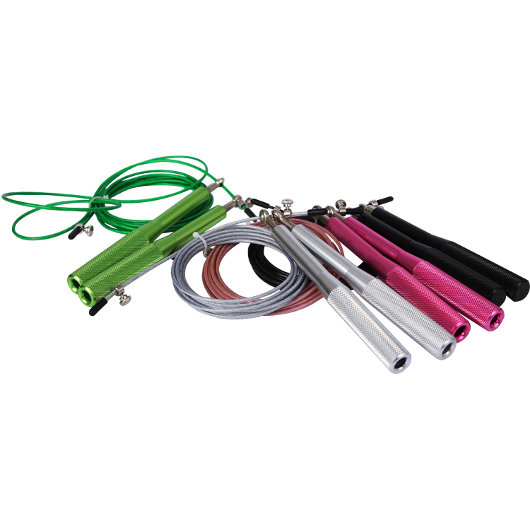 Professional ready to ship steel wire jump rope
