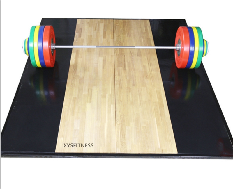 heavy duty strength training gym use weightlifting platform