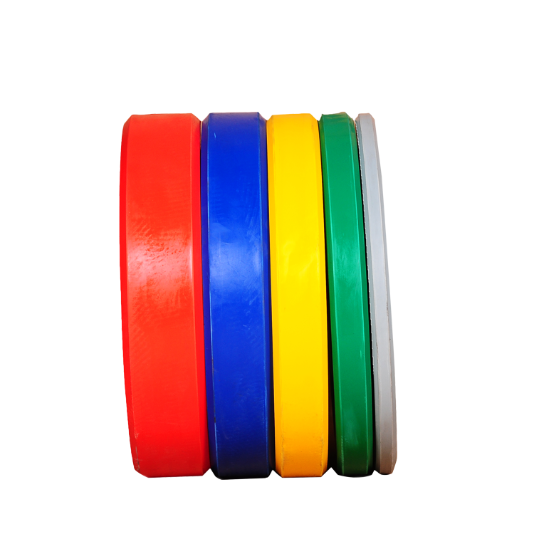 Strength training equipment competition bumper weight plates