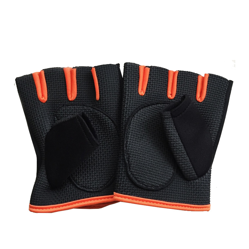 Weight Lifting Gloves Biking Gloves Training Gloves Grip Gloves Fitness Gym Exercise Half Finger Gloves Outdoor/Indoor Sports Mitten