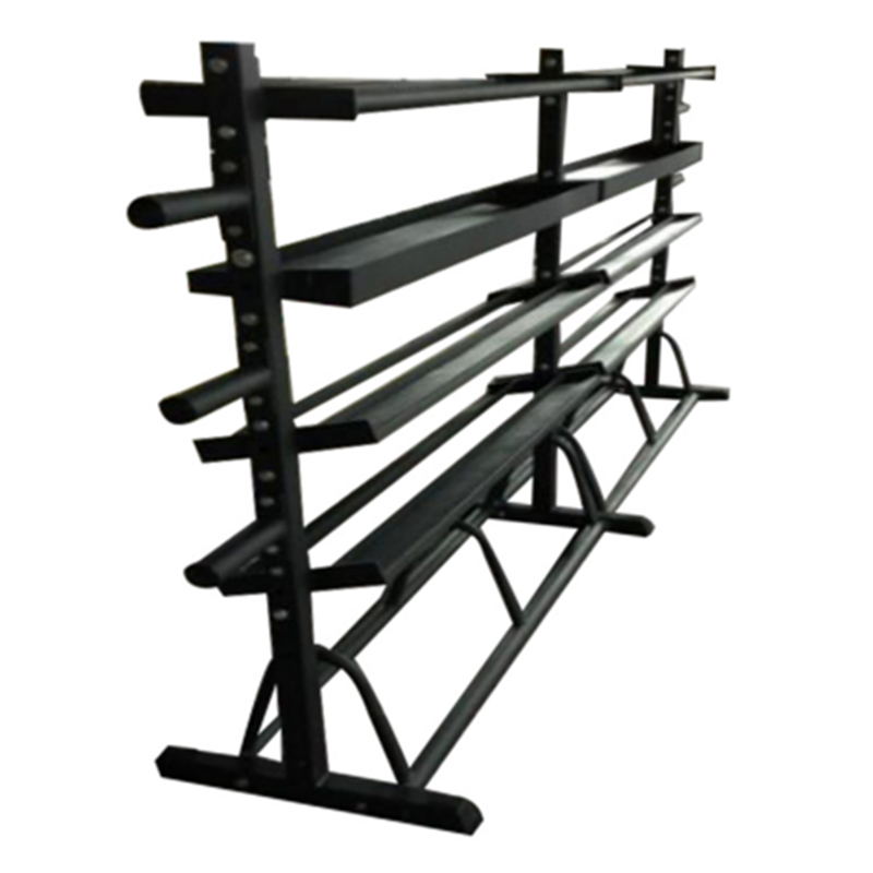 double tier cylinder vertical 10 pairs dumbbell rack dumbbell storage rack