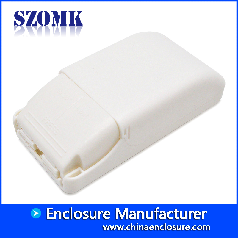Caja de plástico LED ABS 102x51x29mm de SZOMK para fuente de alimentación / AK-22