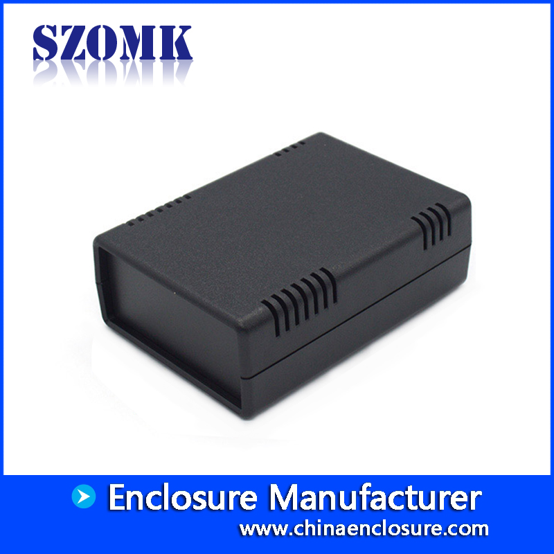 105 * 75 * 36mm SZOMK电子连接器用桌面塑料外壳电子连接器用塑料盒/ AK-D-01a