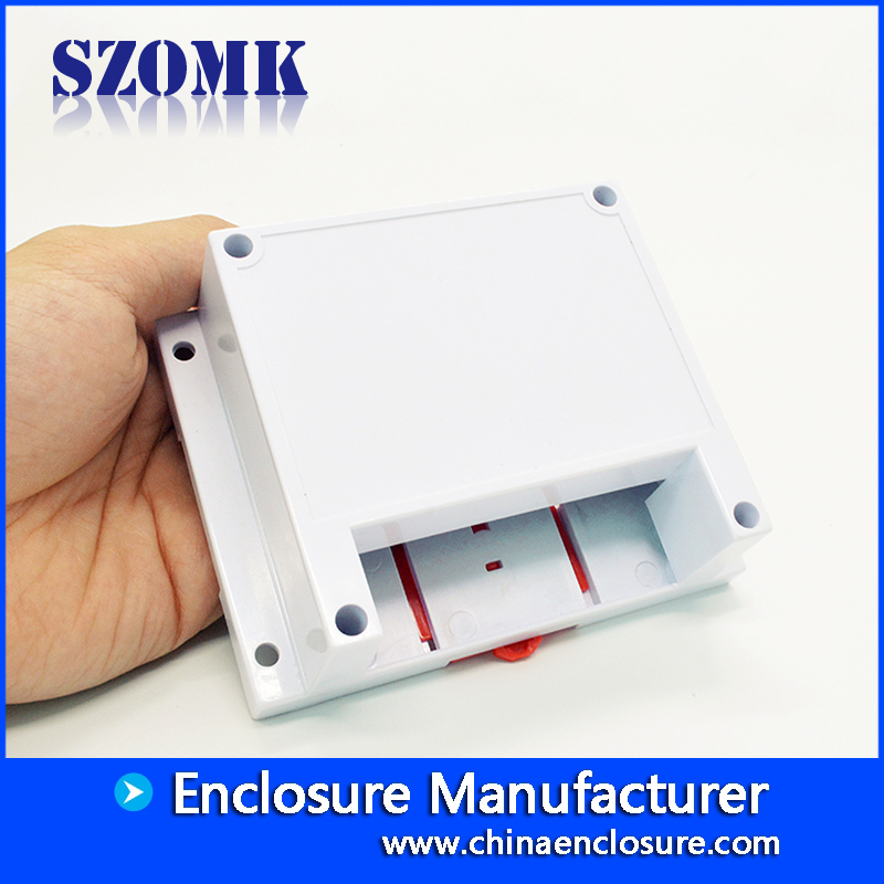 115 * 90 * 40mm SZOMK塑料接线端子导轨盒外壳制造商/ AK-P-02
