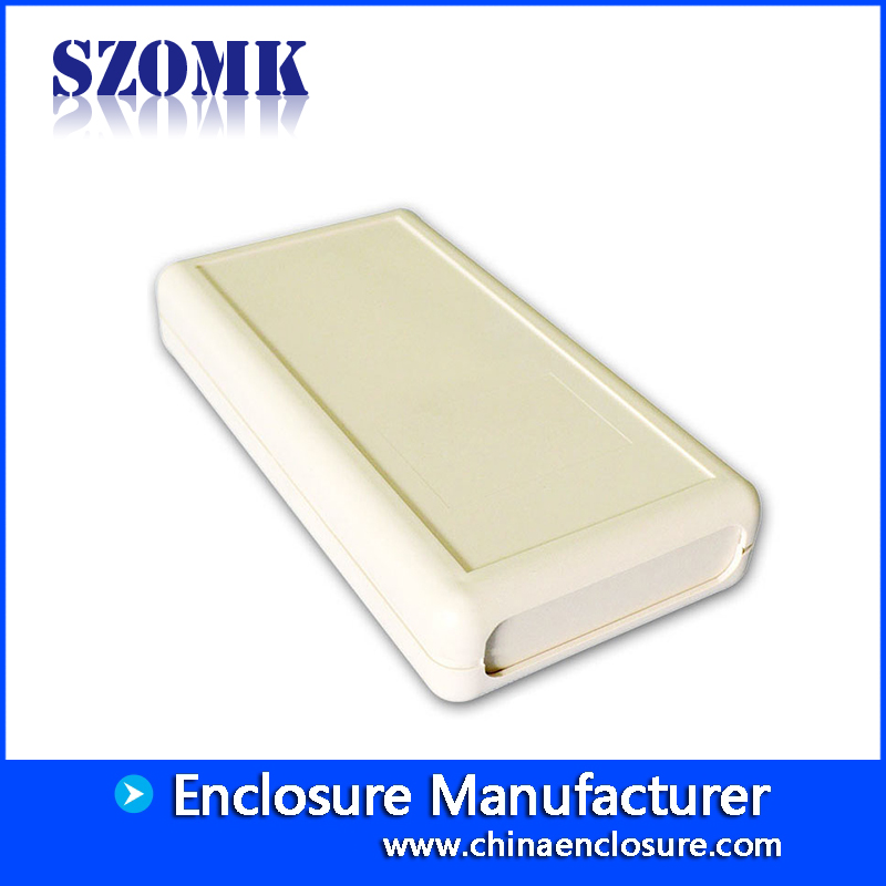 135*70*25mm industrial plastic handheld enclosure for 3AA baterry custom plastic electronic case