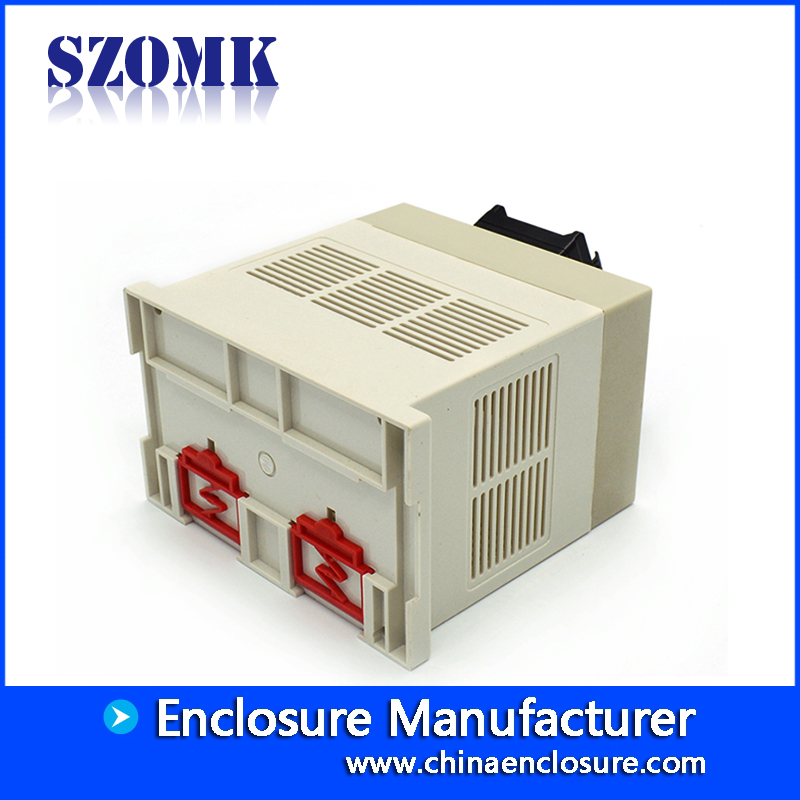 Caja de caja electrónica de caja de bricolaje de 145x90x130 mm AK-DR-25