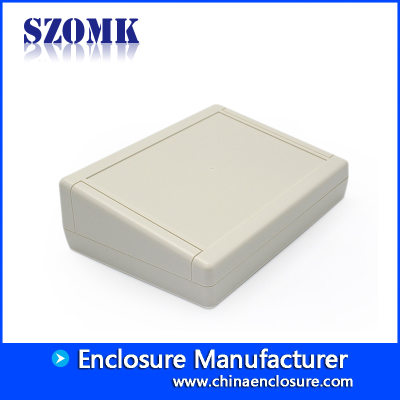 200 * 145 * 63 mm ABS de alta calidad cajas de enchufes de plástico personalizables Escritorio de plástico caja de alojamiento de la vivienda para PCB / AK-D-13