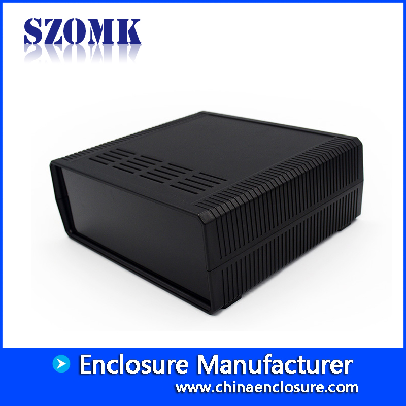 230 * 210 * 86mm SZOMK Electronics Plastic Desktop Project Case Caja de caja de ABS Plastic Caja de instrumentos electrónicos Box / AK-D-09