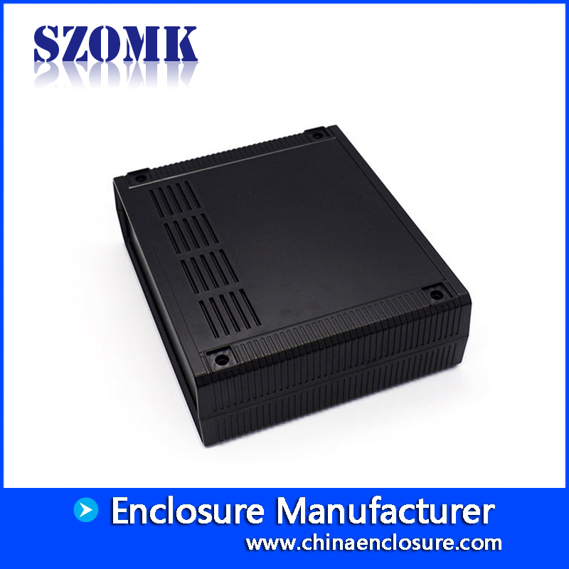 260 * 220 * 80ミリメートル電源ソーラーパネルのエンクロージャのための熱い販売デスクトッププラスチックエンクロージャ電気住宅ケースSZOMK / AK-D-10