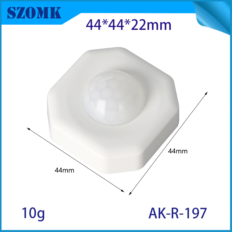 44 * 44 * 22 mm Enclos de smarthome Switch Controller Habilage infrarouge Sensor Intelligent Sensation de lumière Ak-R-197