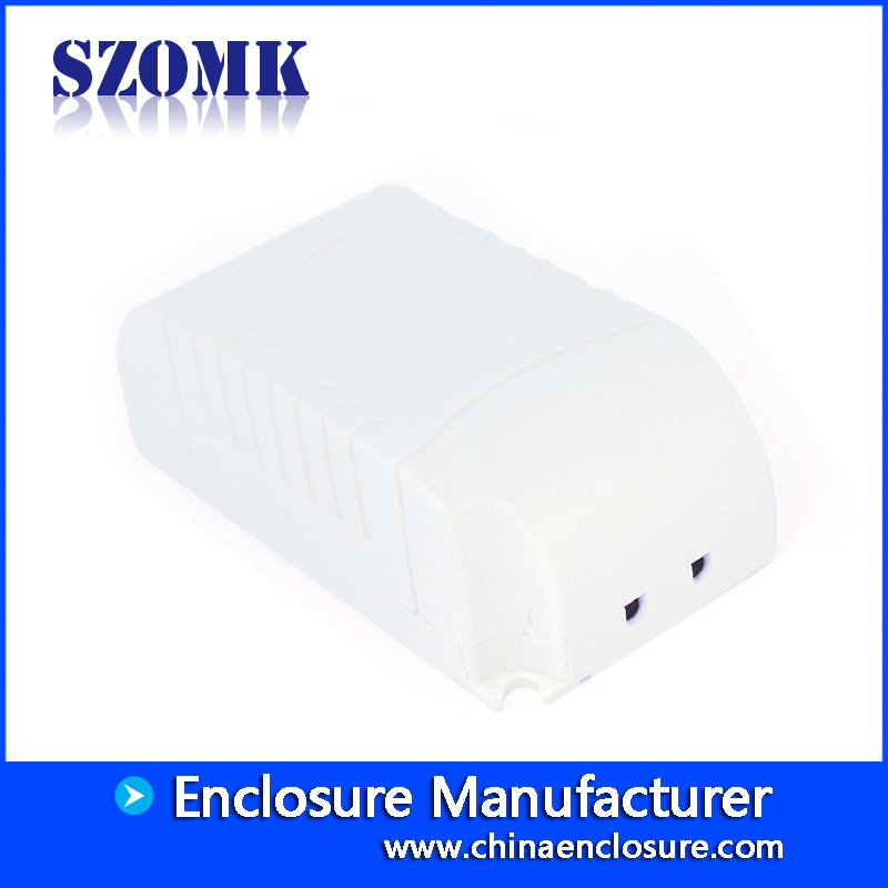 Recinto plástico de alta calidad del ABS de 59x31x21m m LED de SZOMK / AK-25