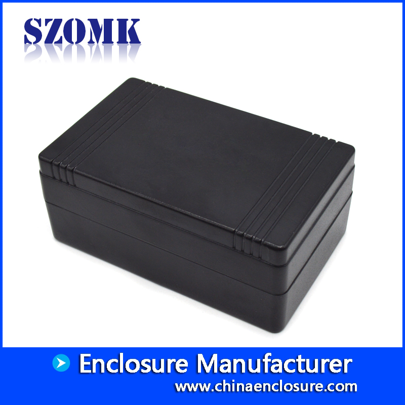 79 * 49 * 32 mm szomk ventas calientes negro caja de productos electrónicos de plástico AK-S-115