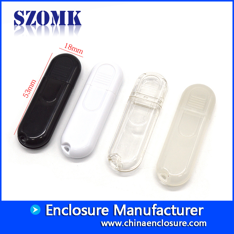 8 * 18 * 53mm SZOMK piccolo progetto elettrico con custodia per chiavetta USB per design pcb / AK-N-52