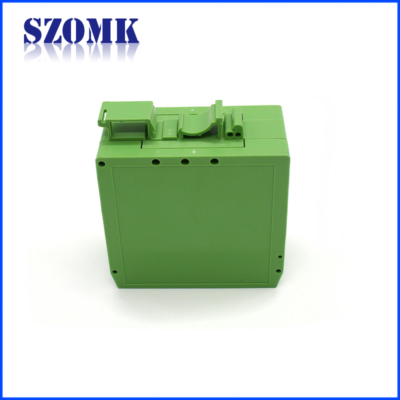 80 * 85 * 40mm SZOMK Caixa de caixa eletrônica de plástico para PCB Din Rail Box Caixa de plástico para gabinete de gabinete industrial AK-04-09