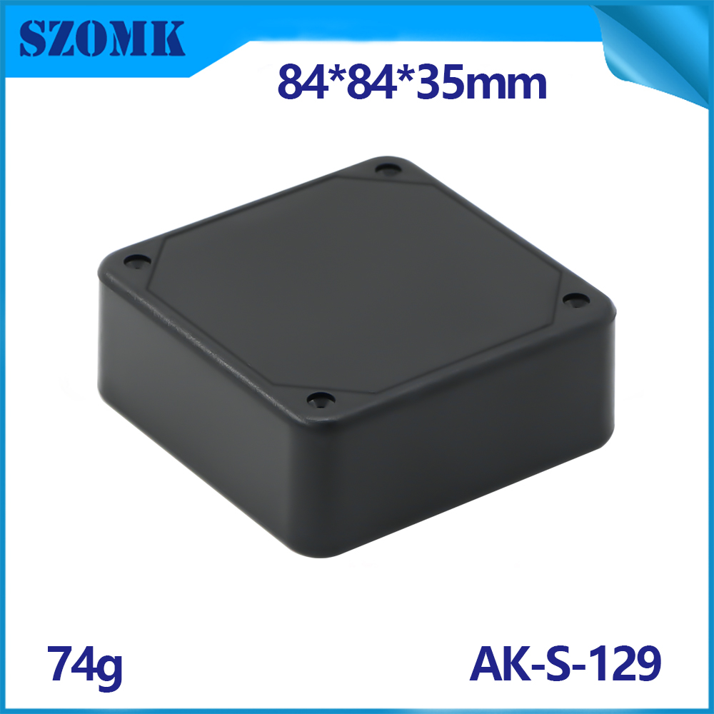 Boîte de projet noire ABS AK-S-129