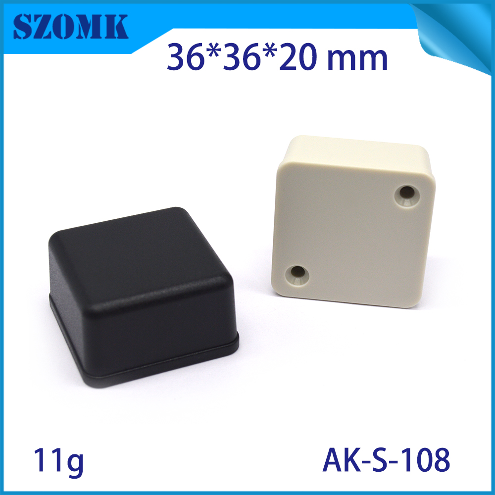 ABS Noir Petite Mini Boîte de projet AK-S-108