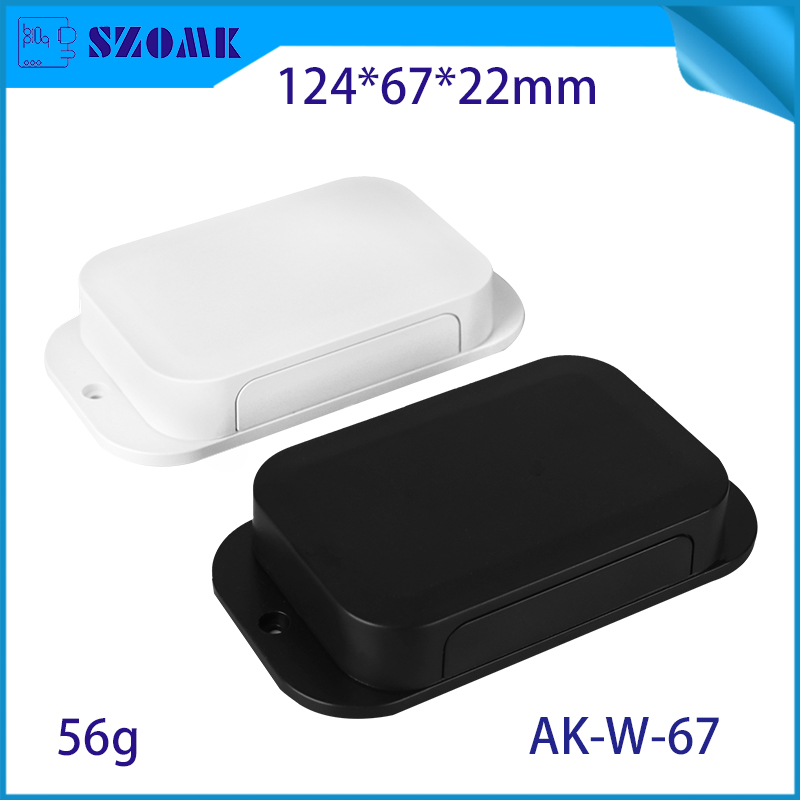 ABS Plastic flens behuizing voor draadloze netwerk Data Logger Project Case Wall Montage WiFi Access Point Electronics Controller Housing AK-W-67