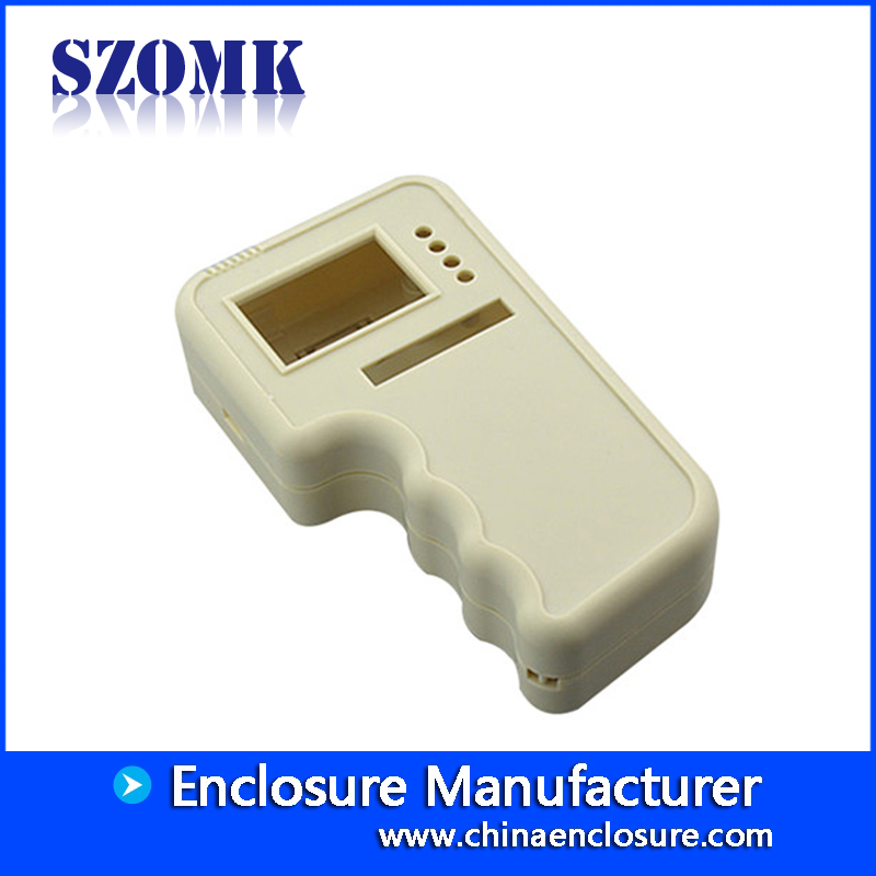 Boîtiers tenus dans la main en plastique d'ABS pour des dispositifs électroniques de szomk / AK-H-28 // 127 * 72 * 37mm