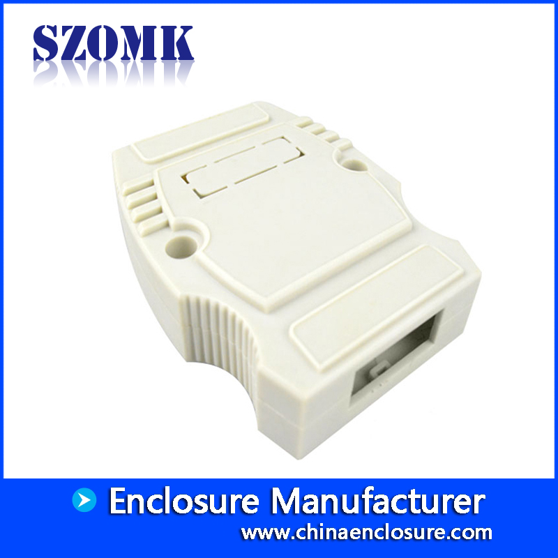 szomk outlet para pcb electrónica proyecto caja din recinto plástico AK-DR-11 102 * 80 * 22mm