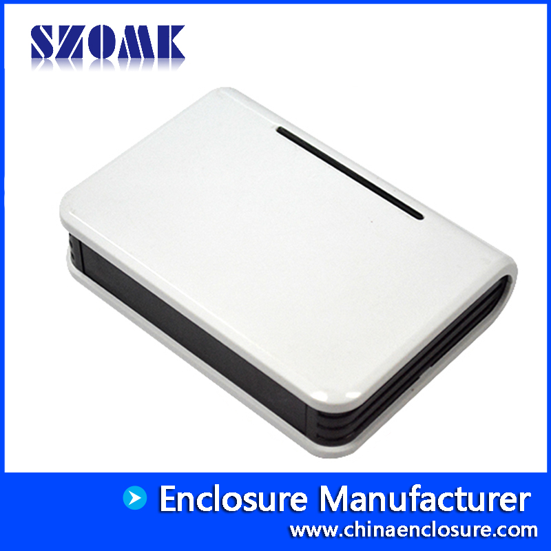 ABS Plastic Material Network Router Enclosure/ AK-NW-01/ 110x80x25mm